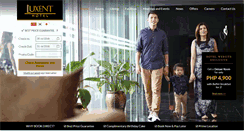 Desktop Screenshot of luxenthotel.com
